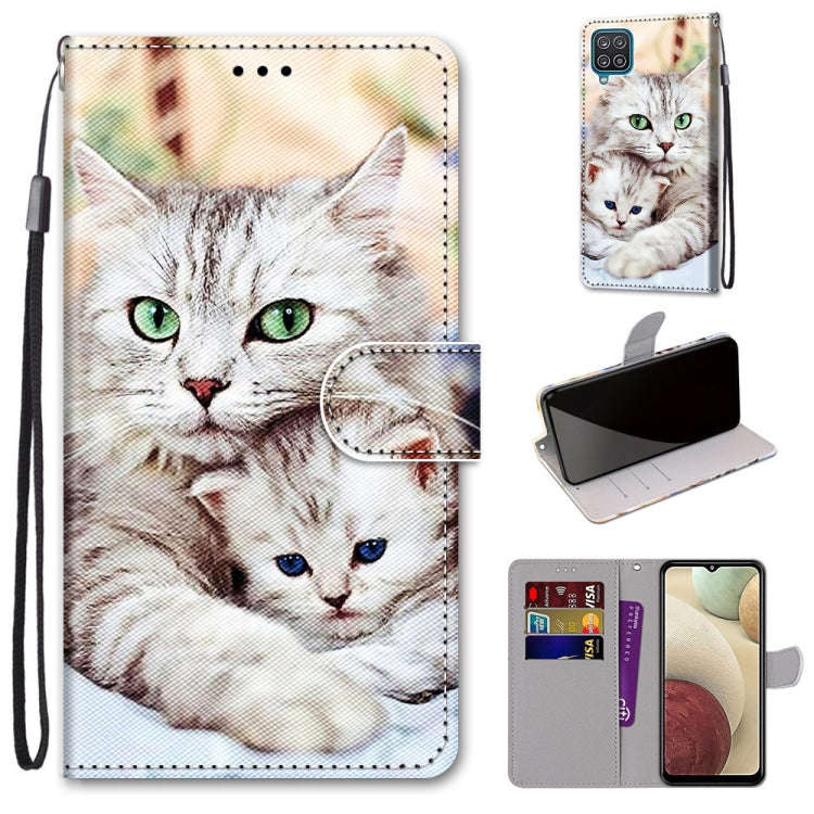 Coloured Drawing Cross Texture Horizontal Flip PU Leather Case with Holder & Card Slots & Wallet ...
