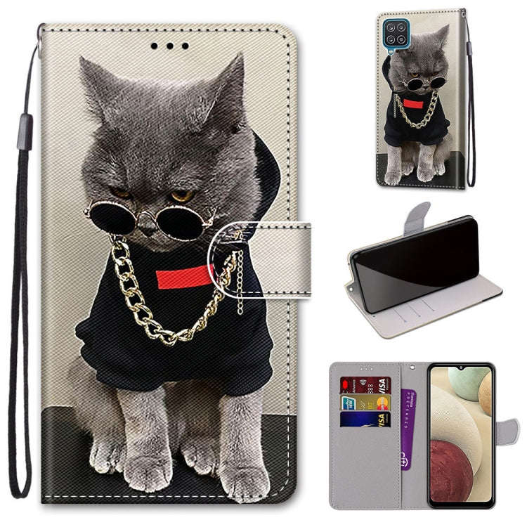 Coloured Drawing Cross Texture Horizontal Flip PU Leather Case with Holder & Card Slots & Wallet ...