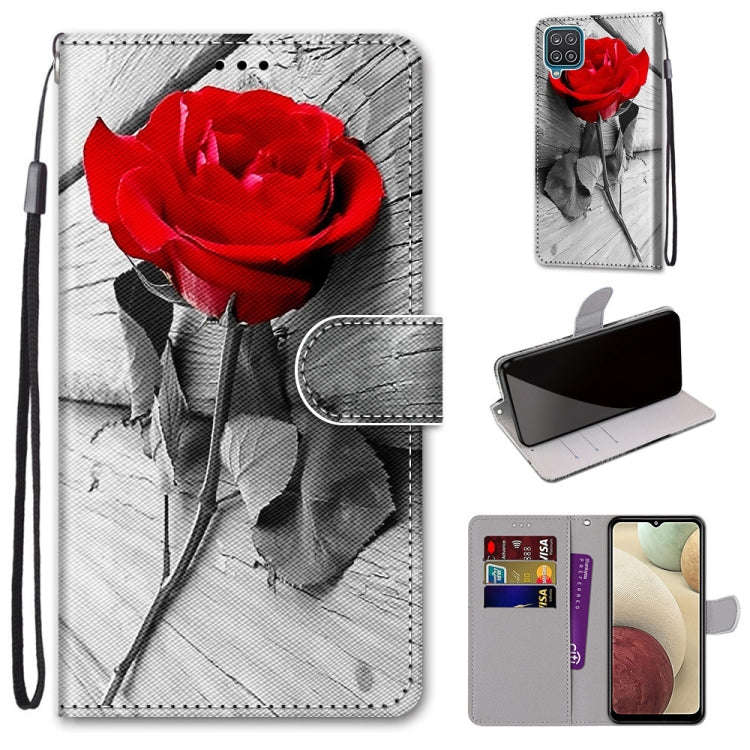 Coloured Drawing Cross Texture Horizontal Flip PU Leather Case with Holder & Card Slots & Wallet ...