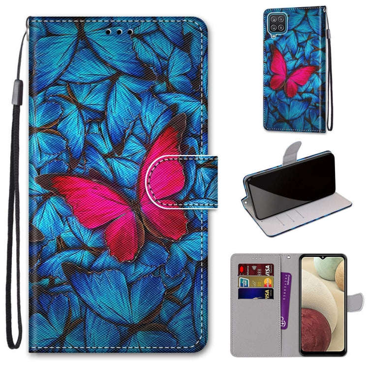 Coloured Drawing Cross Texture Horizontal Flip PU Leather Case with Holder & Card Slots & Wallet ...