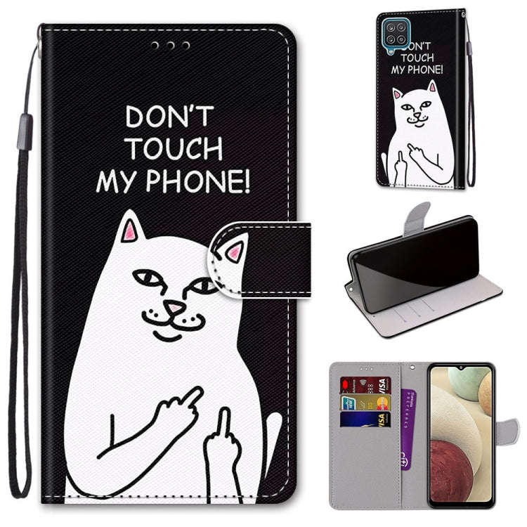 Coloured Drawing Cross Texture Horizontal Flip PU Leather Case with Holder & Card Slots & Wallet ...