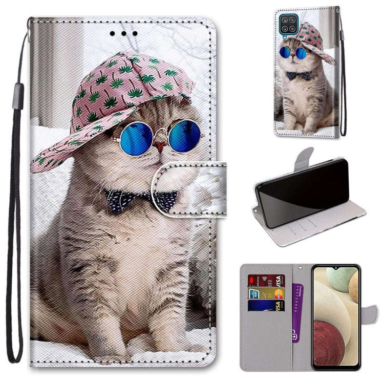 Coloured Drawing Cross Texture Horizontal Flip PU Leather Case with Holder & Card Slots & Wallet ...