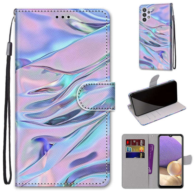 Coloured Drawing Cross Texture Horizontal Flip PU Leather Case with Holder & Card Slots & Wallet ...