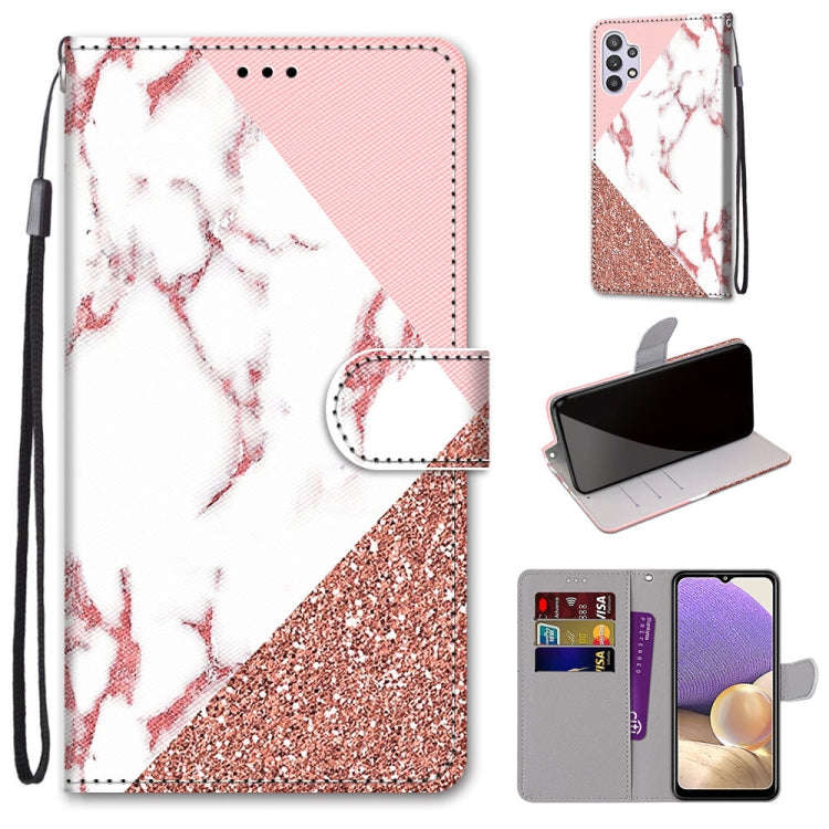 Coloured Drawing Cross Texture Horizontal Flip PU Leather Case with Holder & Card Slots & Wallet ...