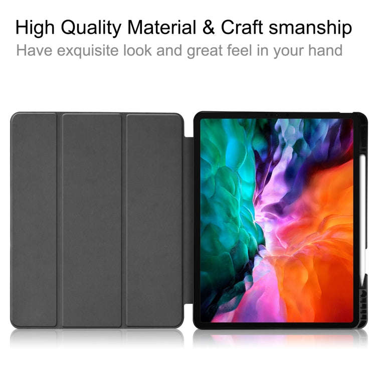 Horizontal Flip Honeycomb TPU + PU Leather Case with Three-folding Holder & Sleep / Wake-up Funct...