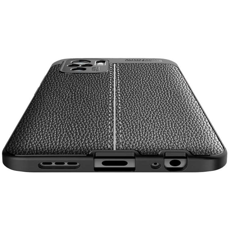 Litchi Texture TPU Shockproof Case, For Xiaomi Redmi Note 10 4G / Note 10S