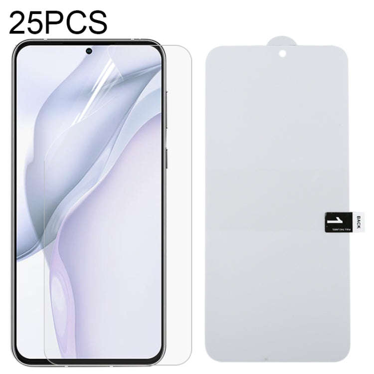 25 PCS Full Screen Protector Explosion-proof Hydrogel Film, For OPPO Find X3 Pro (25 PCS), For OP...