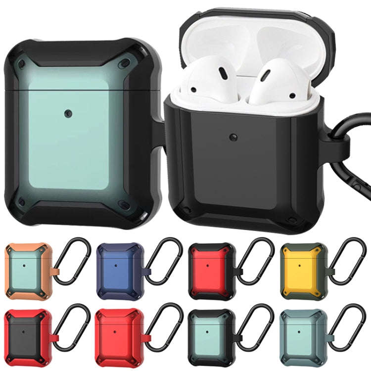 Wireless Earphones Shockproof Bumblebee Armor Silicone Protective Case For AirPods 1 / 2, For Air...