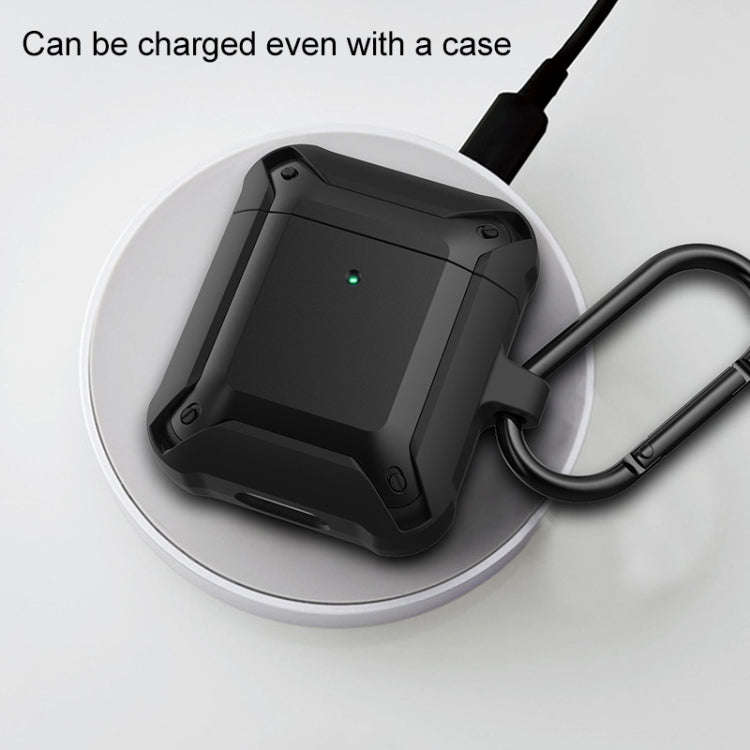 Wireless Earphones Shockproof Bumblebee Armor Silicone Protective Case For AirPods 1 / 2, For Air...