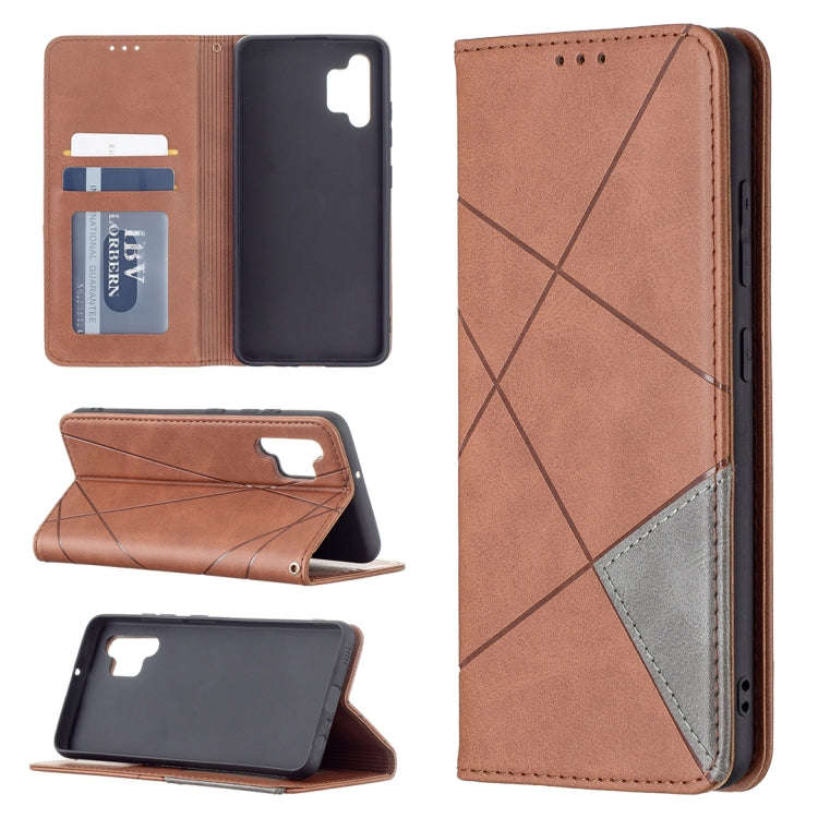 Rhombus Texture Horizontal Flip Magnetic Leather Case with Holder & Card Slots, For LG K42, For X...