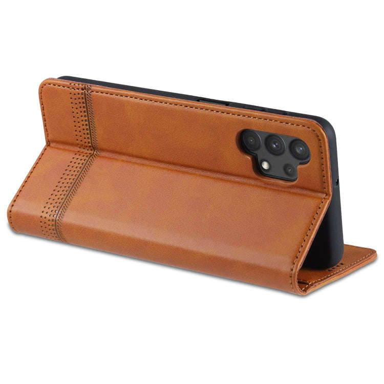 For Samsung Galaxy A32 5G AZNS Magnetic Calf Texture Horizontal Flip Leather Case with Card Slots...
