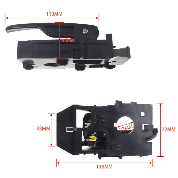 A5321-02 Car Right Side Inside Door Handle 82620-2D000 for Hyundai Elantra 2001-2006, A5321-02