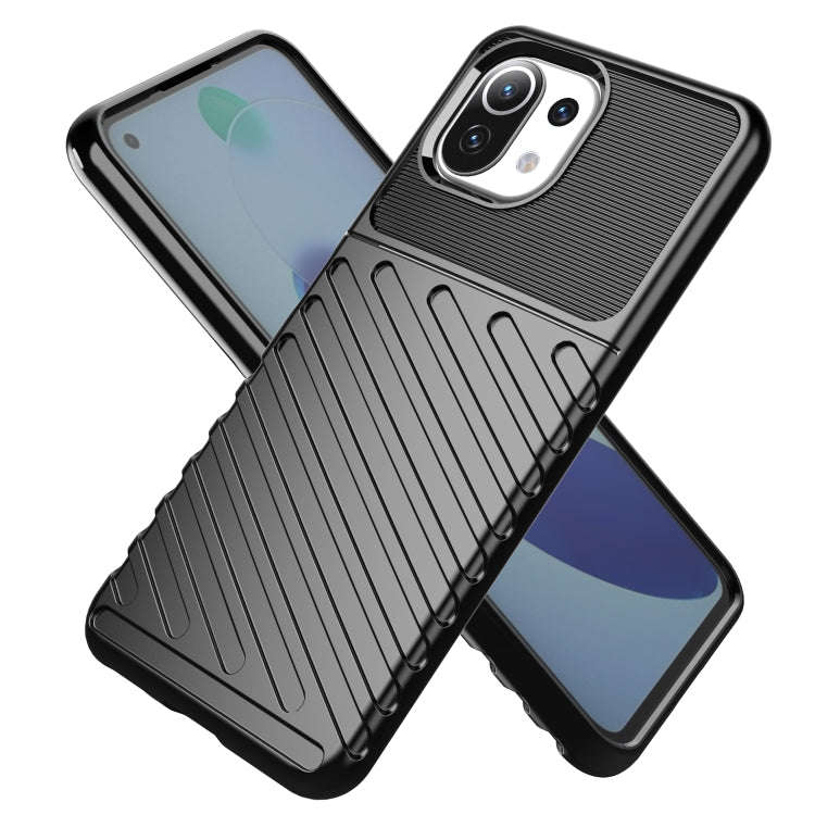 Thunderbolt Shockproof TPU Protective Soft Case, For Xiaomi Mi 11 Lite