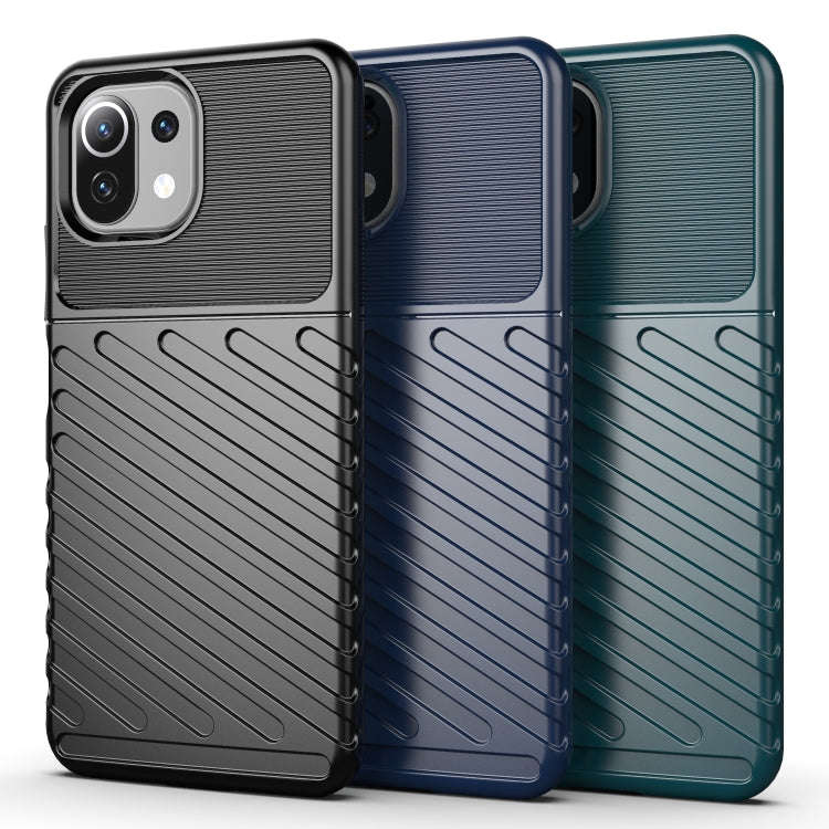 Thunderbolt Shockproof TPU Protective Soft Case, For Xiaomi Mi 11 Lite