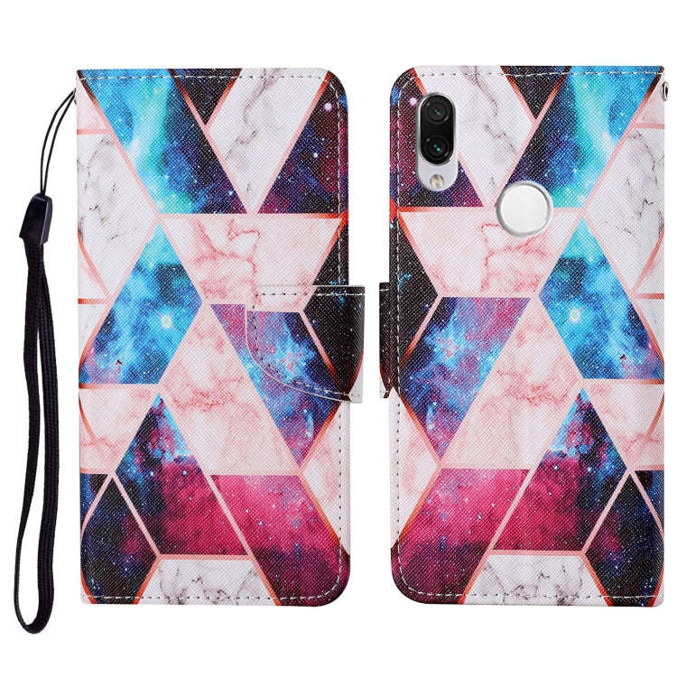 Colored Drawing Pattern Horizontal Flip Leather Case with Holder & Card Slots & Wallet & Lanyard,...