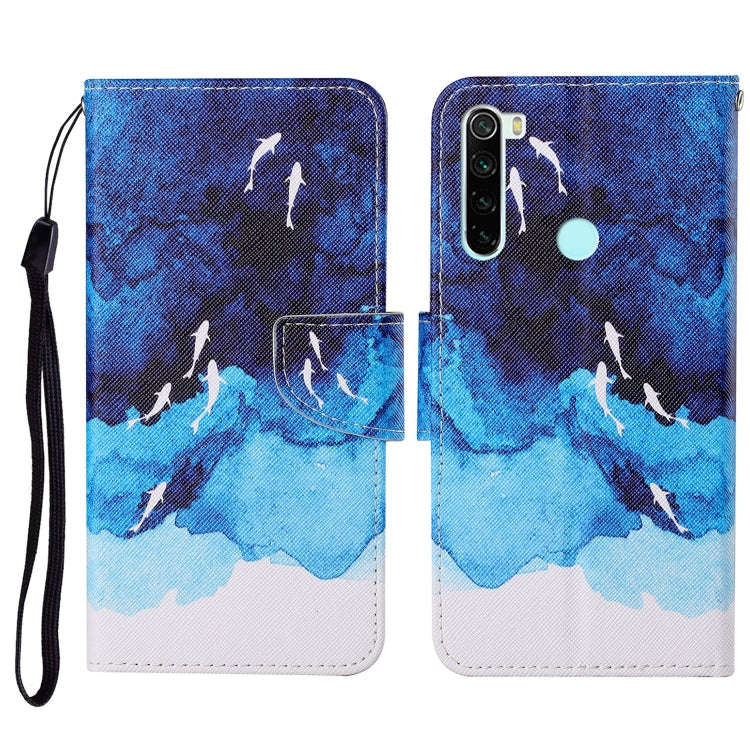 Colored Drawing Pattern Horizontal Flip Leather Case with Holder & Card Slots & Wallet & Lanyard,...