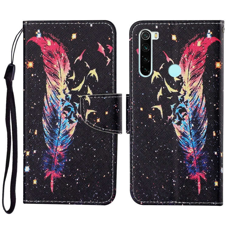 Colored Drawing Pattern Horizontal Flip Leather Case with Holder & Card Slots & Wallet & Lanyard,...