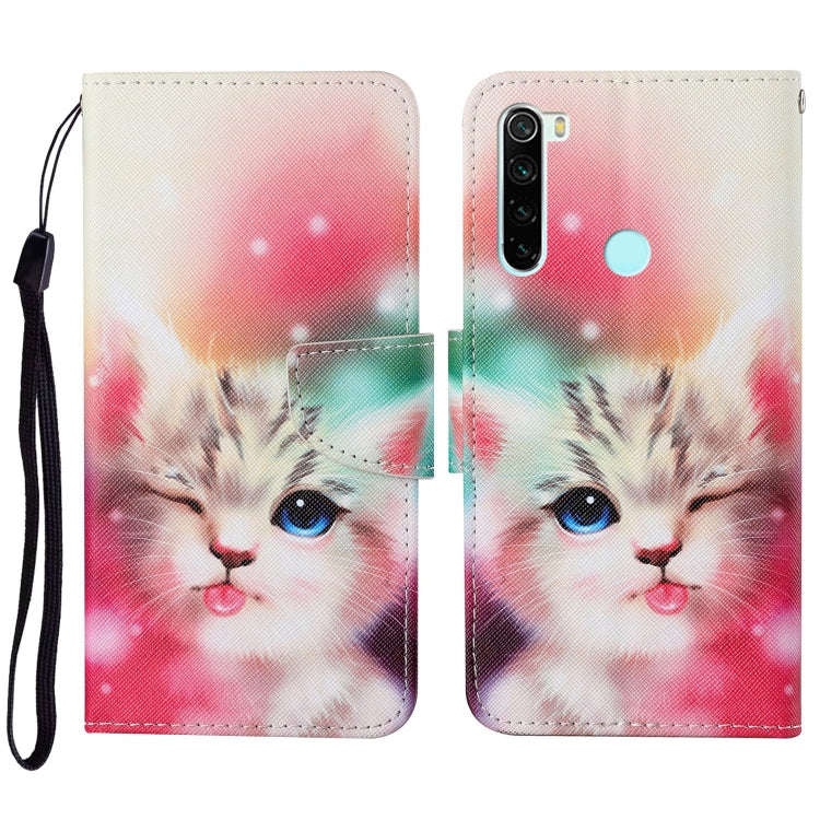 Colored Drawing Pattern Horizontal Flip Leather Case with Holder & Card Slots & Wallet & Lanyard,...