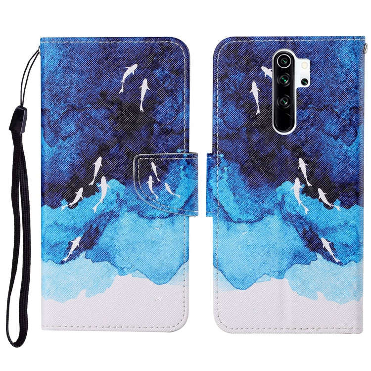 Colored Drawing Pattern Horizontal Flip Leather Case with Holder & Card Slots & Wallet & Lanyard,...