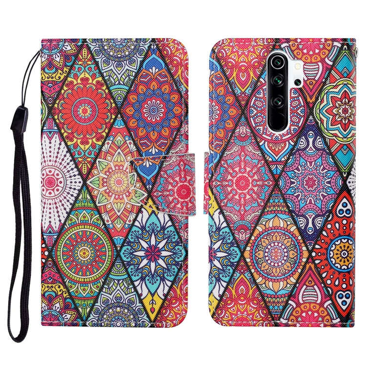 Colored Drawing Pattern Horizontal Flip Leather Case with Holder & Card Slots & Wallet & Lanyard,...