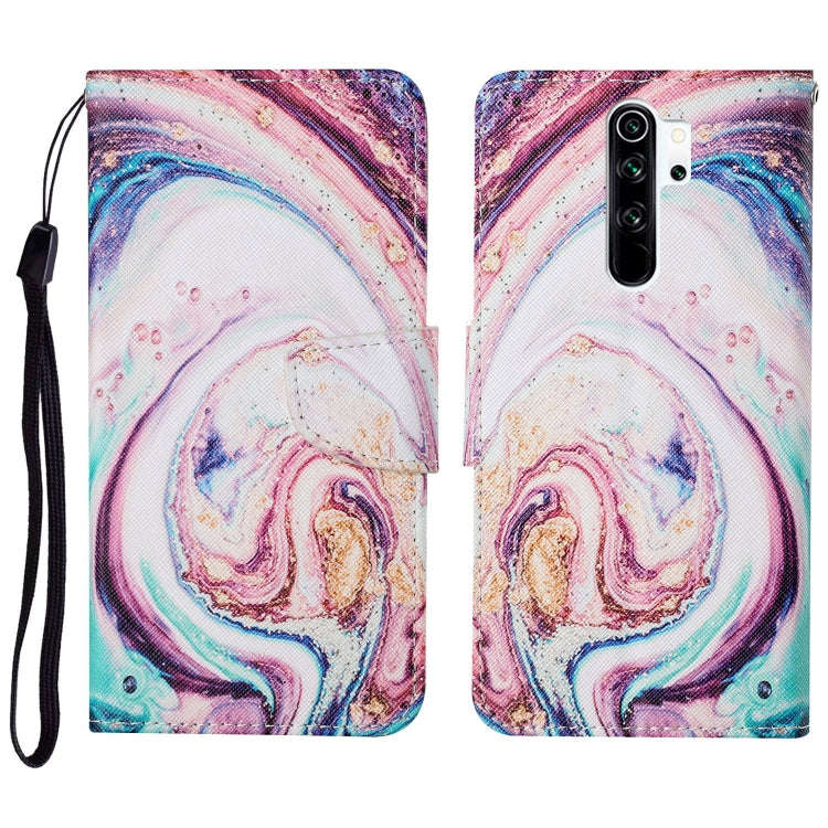 Colored Drawing Pattern Horizontal Flip Leather Case with Holder & Card Slots & Wallet & Lanyard,...