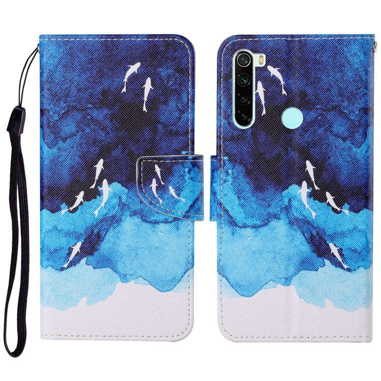 Colored Drawing Pattern Horizontal Flip Leather Case with Holder & Card Slots & Wallet & Lanyard,...