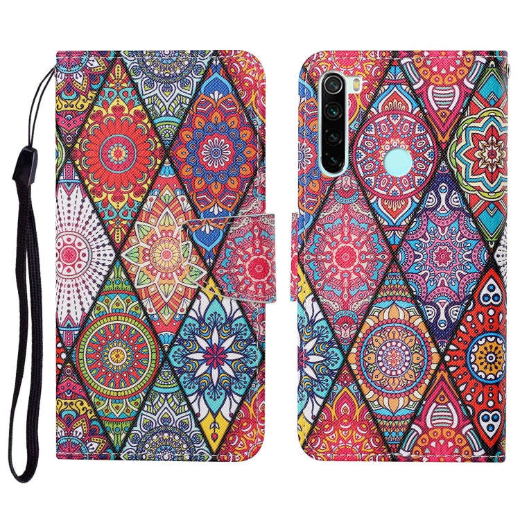 Colored Drawing Pattern Horizontal Flip Leather Case with Holder & Card Slots & Wallet & Lanyard,...
