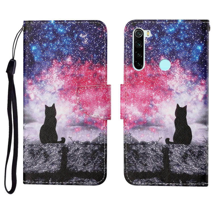 Colored Drawing Pattern Horizontal Flip Leather Case with Holder & Card Slots & Wallet & Lanyard,...