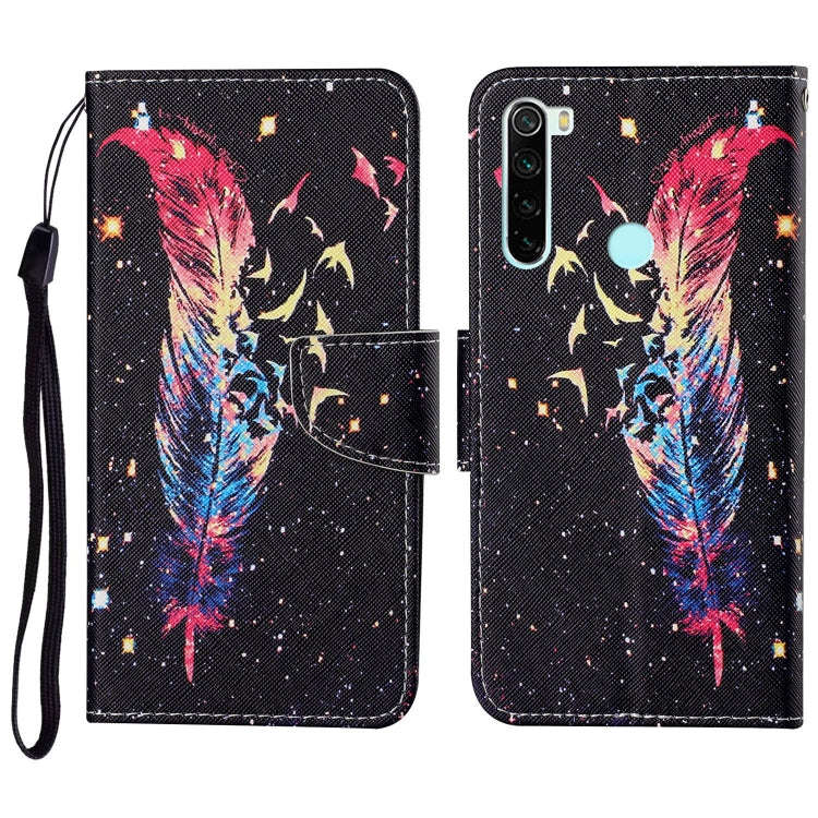 Colored Drawing Pattern Horizontal Flip Leather Case with Holder & Card Slots & Wallet & Lanyard,...