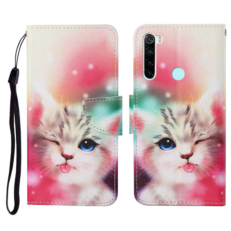 Colored Drawing Pattern Horizontal Flip Leather Case with Holder & Card Slots & Wallet & Lanyard,...