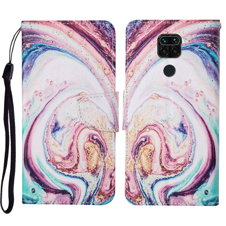 Colored Drawing Pattern Horizontal Flip Leather Case with Holder & Card Slots & Wallet & Lanyard,...