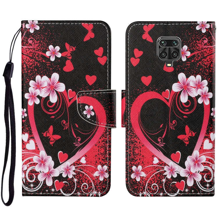 Colored Drawing Pattern Horizontal Flip Leather Case with Holder & Card Slots & Wallet & Lanyard,...