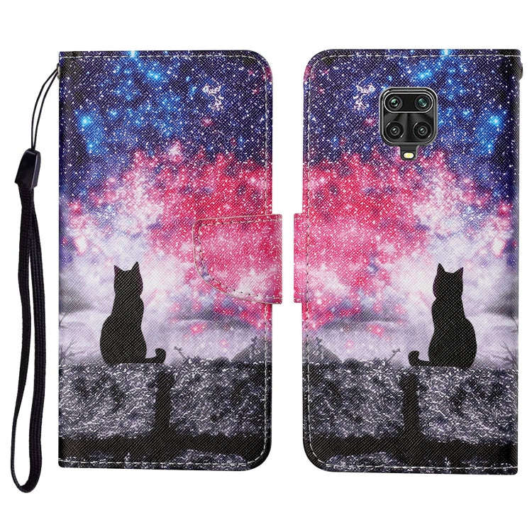 Colored Drawing Pattern Horizontal Flip Leather Case with Holder & Card Slots & Wallet & Lanyard,...