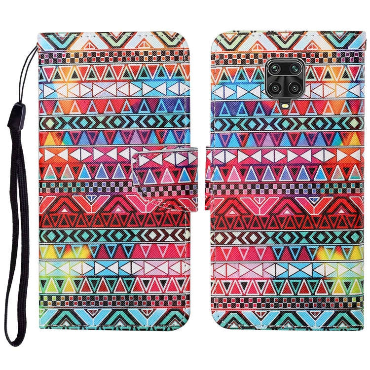Colored Drawing Pattern Horizontal Flip Leather Case with Holder & Card Slots & Wallet & Lanyard,...