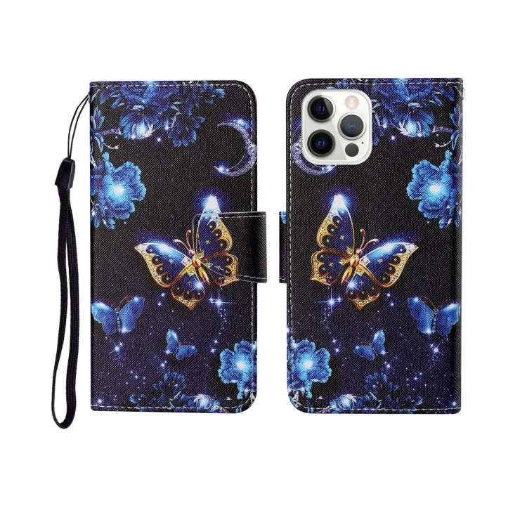 Painted Pattern Horizontal Flip Leathe Case, For iPhone 12 mini, For iPhone 12/12 Pro, For iPhone...