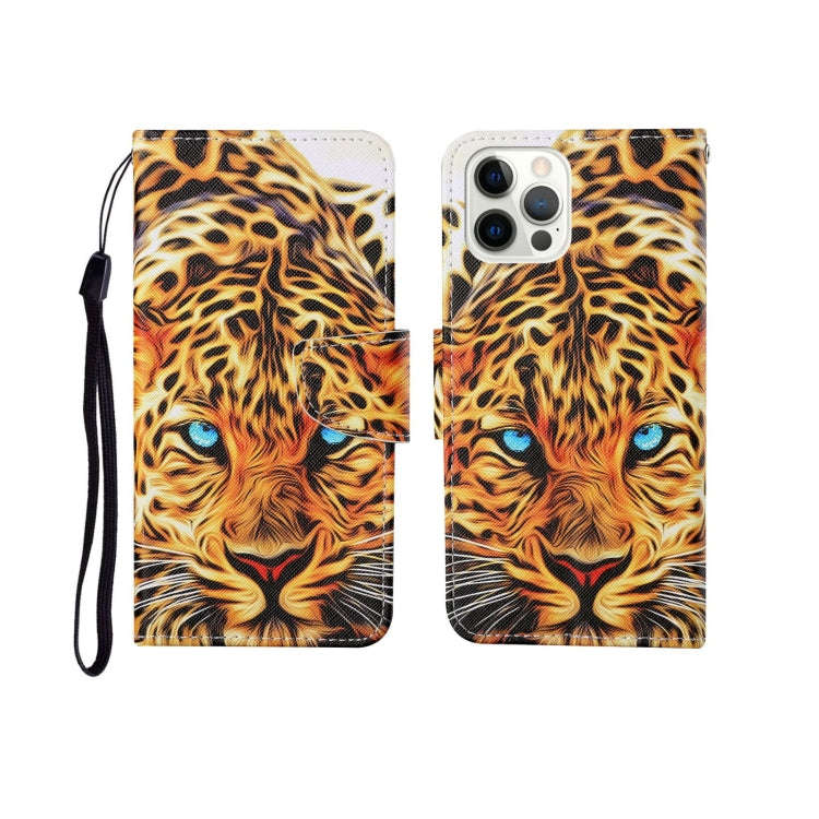 Painted Pattern Horizontal Flip Leathe Case, For iPhone 12 mini, For iPhone 12/12 Pro, For iPhone...