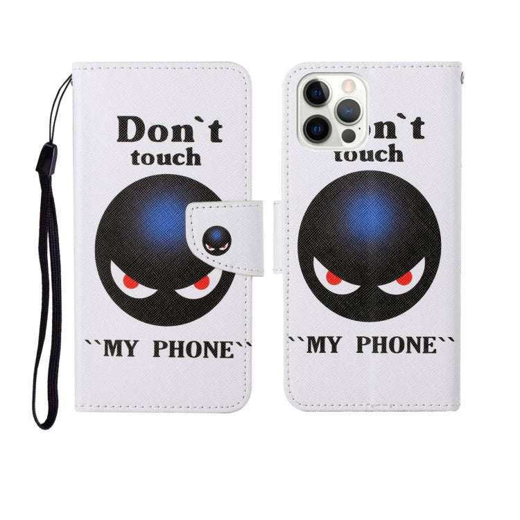 Painted Pattern Horizontal Flip Leathe Case, For iPhone 12 mini, For iPhone 12/12 Pro, For iPhone...