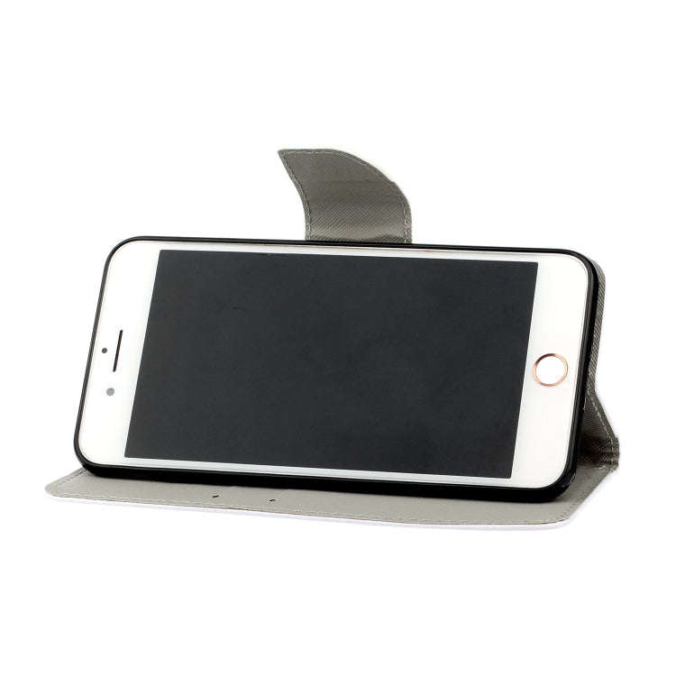 Painted Pattern Horizontal Flip Leathe Case, For iPhone SE (2020)/ 7 /8, For iPhone X, For iPhone XR