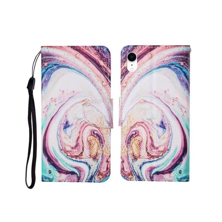 Painted Pattern Horizontal Flip Leathe Case, For iPhone SE (2020)/ 7 /8, For iPhone X, For iPhone XR