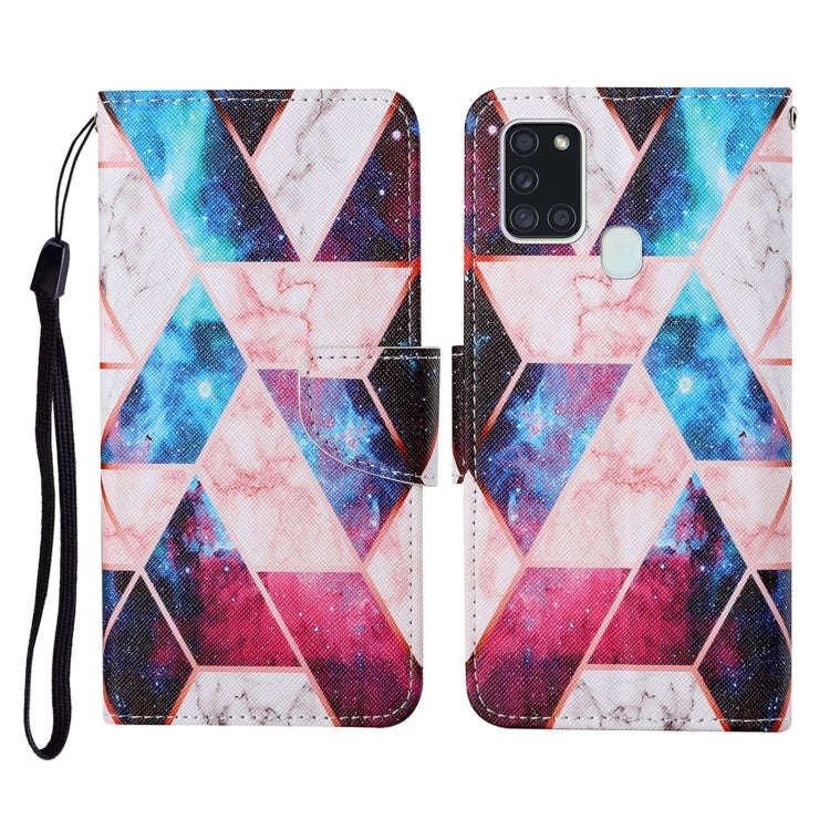 Colored Drawing Pattern Horizontal Flip Leather Case with Holder & Card Slots & Wallet & Lanyard,...