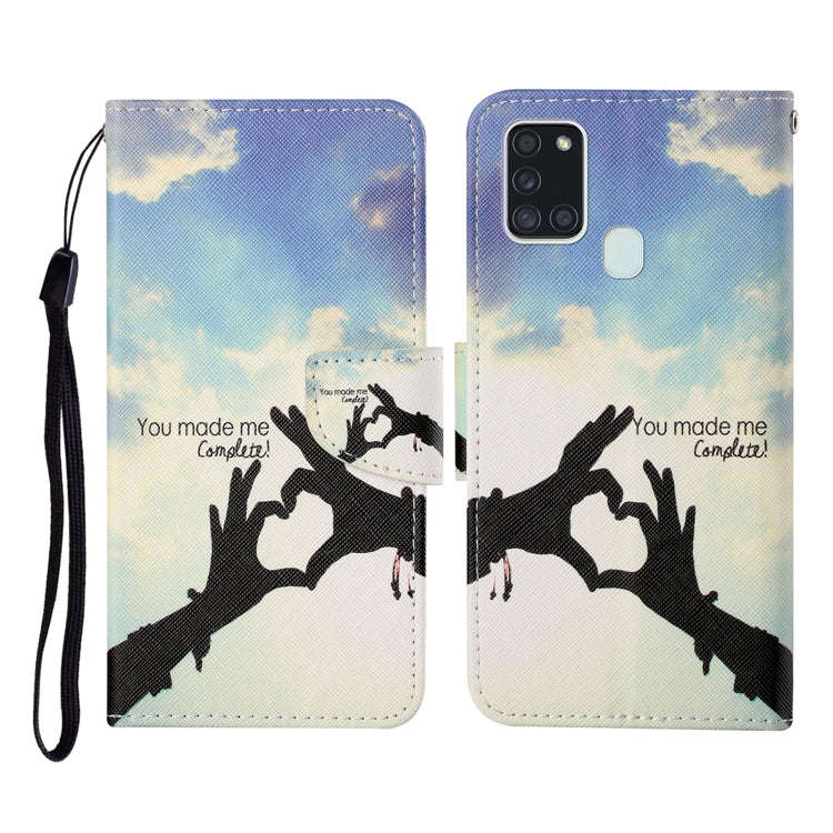Colored Drawing Pattern Horizontal Flip Leather Case with Holder & Card Slots & Wallet & Lanyard,...
