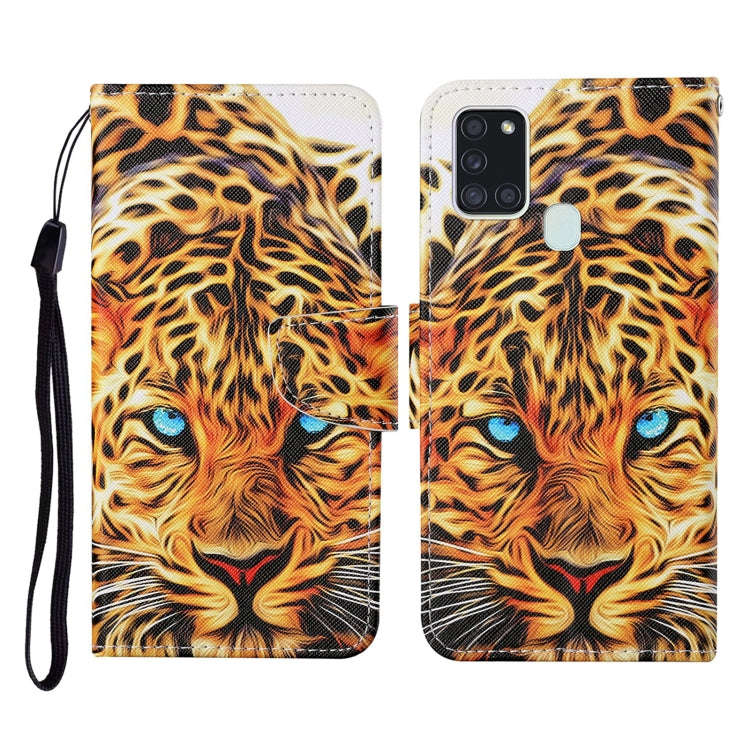 Colored Drawing Pattern Horizontal Flip Leather Case with Holder & Card Slots & Wallet & Lanyard,...