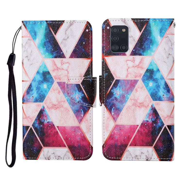 Colored Drawing Pattern Horizontal Flip Leather Case with Holder & Card Slots & Wallet & Lanyard,...