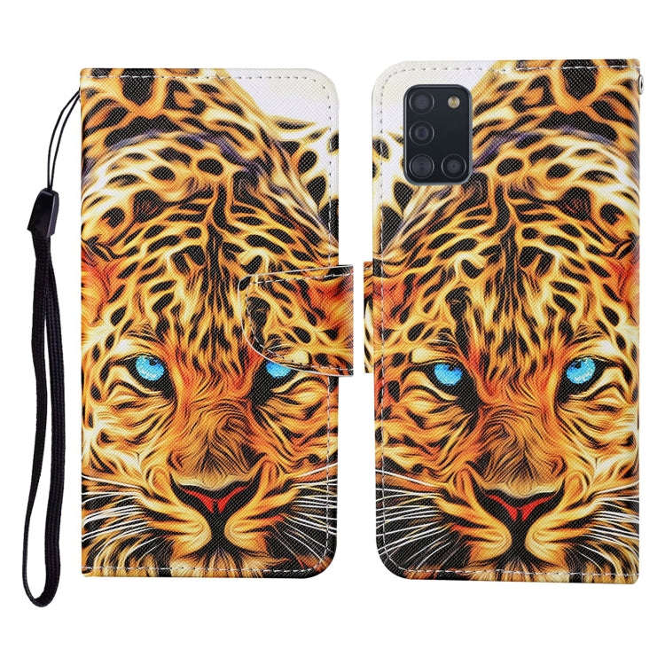 Colored Drawing Pattern Horizontal Flip Leather Case with Holder & Card Slots & Wallet & Lanyard,...