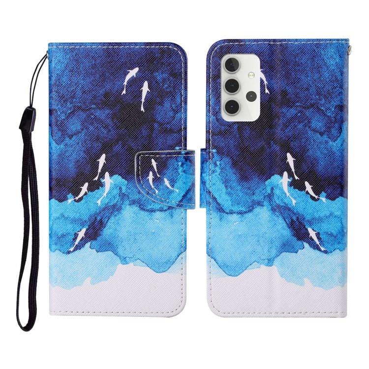 Colored Drawing Pattern Horizontal Flip Leather Case with Holder & Card Slots & Wallet & Lanyard,...