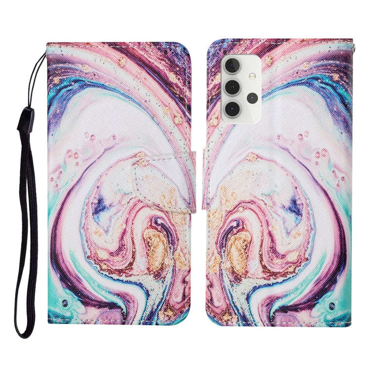 Colored Drawing Pattern Horizontal Flip Leather Case with Holder & Card Slots & Wallet & Lanyard,...
