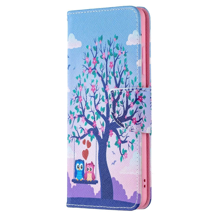 Colored Drawing Pattern Horizontal Flip Leather Case with Holder & Card Slots & Wallet, For Samsu...