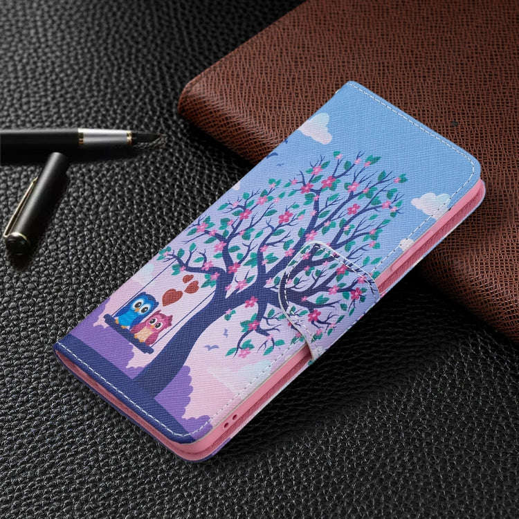 Colored Drawing Pattern Horizontal Flip Leather Case with Holder & Card Slots & Wallet, For Samsu...