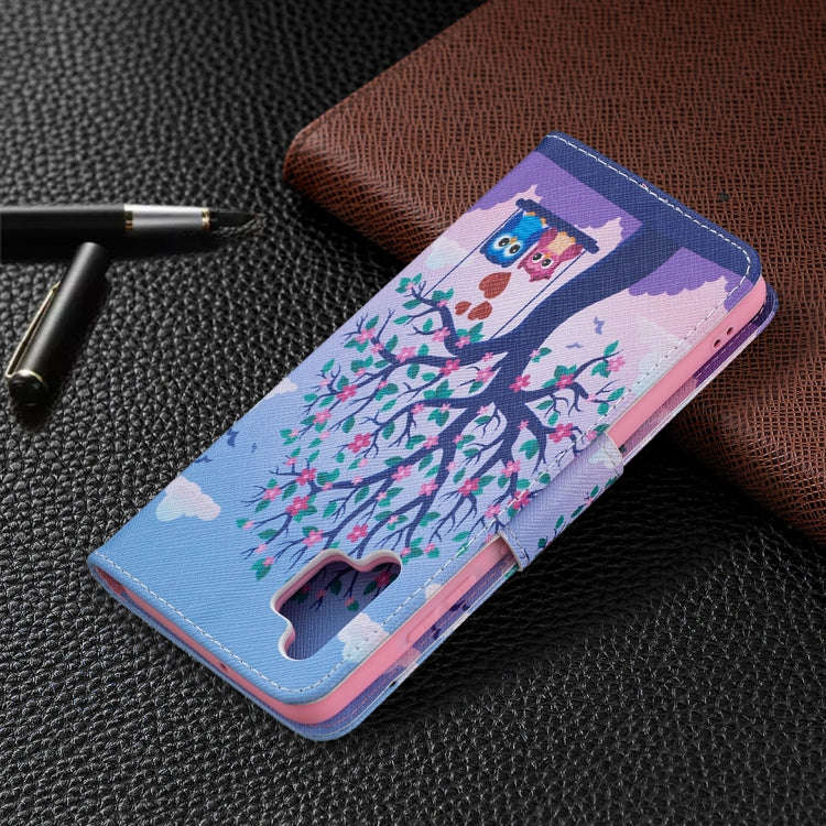Colored Drawing Pattern Horizontal Flip Leather Case with Holder & Card Slots & Wallet, For Samsu...