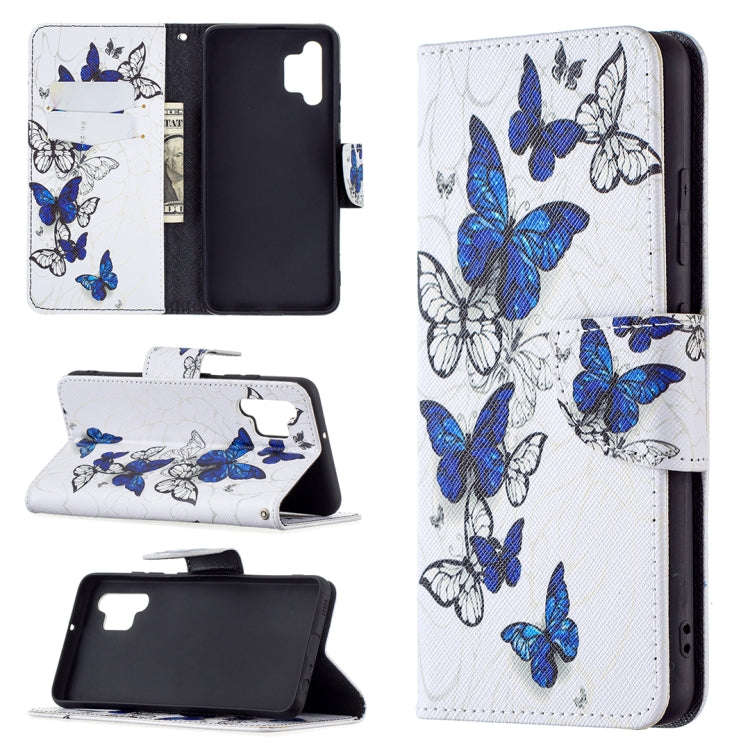 Colored Drawing Pattern Horizontal Flip Leather Case with Holder & Card Slots & Wallet, For Samsu...